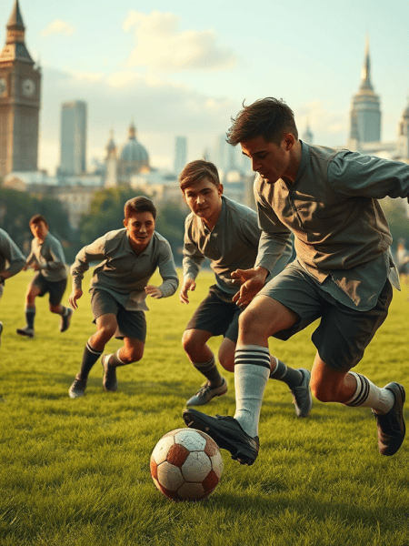 La nascita del&nbsp;calcio
