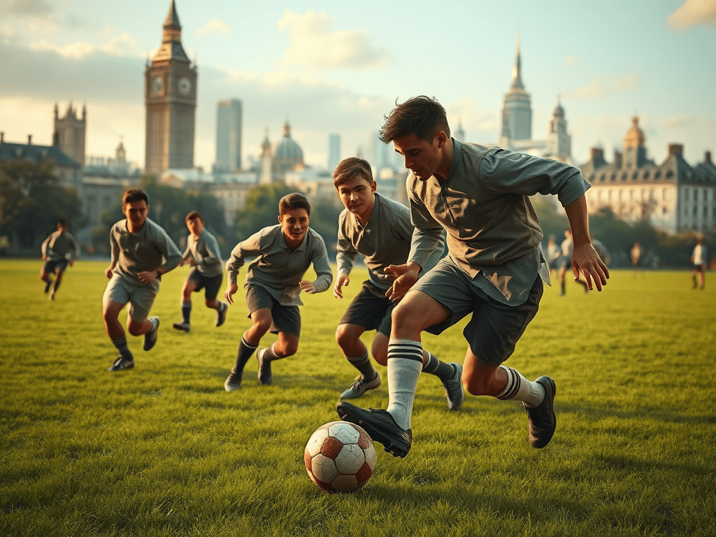 La nascita del&nbsp;calcio